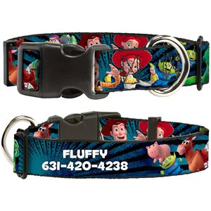 Buckle-Down Polyester Personalized Dog Collar, Disney Toy Story, Small