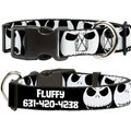 Buckle-Down Polyester Personalized Dog Collar, Disney Nightmare Before Christmas, Small