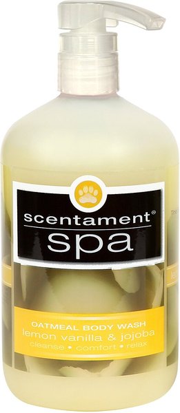 Best Shot Scentament Spa Oatmeal Lemon Vanilla & Jojoba Dog & Cat Body Wash, 16-oz bottle slide 1 of 1