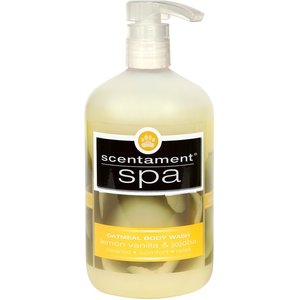 Best Shot Scentament Spa Oatmeal Lemon Vanilla & Jojoba Dog & Cat Body Wash, 16-oz bottle