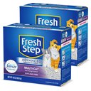 Fresh Step Advanced Multi-Cat Febreze Freshness Scented Clumping Clay Cat Litter, 18.5-lb box, 2 pack