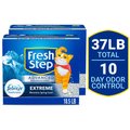 Fresh Step Advanced Extreme Mountain Spring Scented Clumping Clay Cat Litter, 18.5-lb box, 2 pack