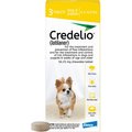 Credelio Chewable Tablet for Dogs, 4.4-6 lbs, (Yellow Box), 3 Chewable Tablets (3-mos. supply)