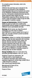 Credelio Chewable Tablet for Dogs, 12.1-25 lbs, (Orange Box), 3 Chewable Tablets (3-mos. supply) slide 2 of 8