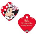 Quick-Tag Disney's Minnie Mouse Heart Personalized Dog & Cat ID Tag, Small