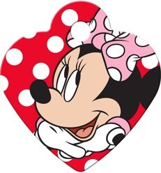 Quick-Tag Disney's Minnie Mouse Heart Personalized Dog & Cat ID Tag, Small slide 2 of 4