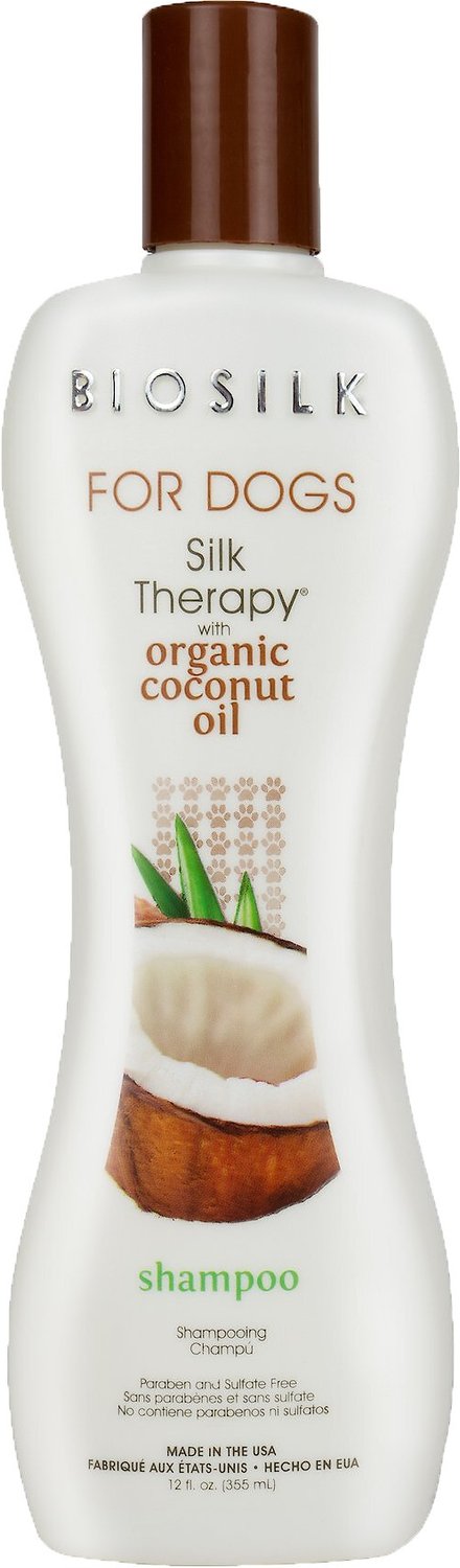 væg grund stabil BIOSILK Silk Therapy Organic Coconut Oil Dog Shampoo - Chewy.com