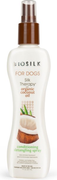 BioSilk Silk Therapy Organic Coconut Oil Conditioning & Detangling Dog Spray slide 1 of 3