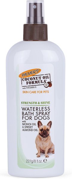 Palmer's for Pets Strength & Shine Waterless Dog Bath Spray, 8-oz bottle slide 1 of 3