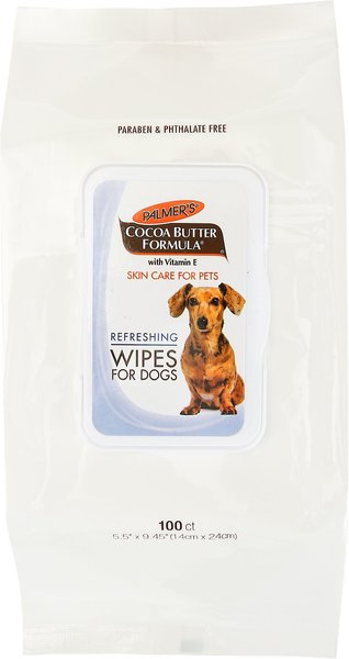 Palmer's for Pets Refreshing Dog Wipes, 100 count slide 1 of 4