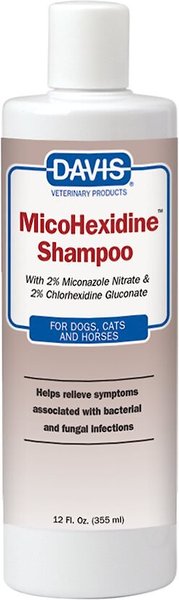 Davis MicoHexidine Dog & Cat Shampoo, 12-oz bottle slide 1 of 1