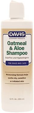 Davis Oatmeal & Aloe Dog & Cat Shampoo, 12-oz bottle slide 1 of 2