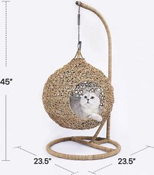 ZEZE Knipsa Bird Nest Cat Swing Chair slide 2 of 7