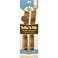 Fieldcrest Farms Nothin' To Hide Rawhide Alternative Large Roll 10" Beef Flavor Natural Chew Dog Treats, 2 count