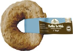 Fieldcrest Farms Nothin' To Hide Bagels Rawhide Alternative Beef Flavor Natural Chew Dog Treat, 1 count