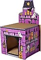 Frisco Halloween Mansion Cardboard Cat House, 2-Story