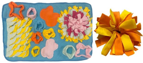 Piggy Poo and Crew Pig Rooting Snuffle Mat Combo Pack, 3 Count