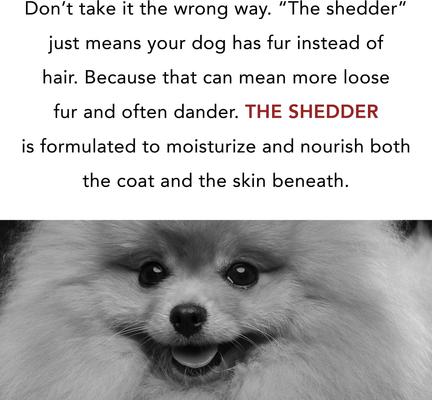 Show full view: Pride+Groom The Shedder Dog Shampoo, 16-fl oz bottle slide 2 of 7