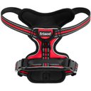 Frisco Padded Reflective Harness, Red, Extra Small, Neck: 12 to 20-in, Girth: 13 to 17-in