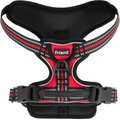 Frisco Padded Reflective Harness, Red, Medium, Neck: 14.5 to 25.5-in, Girth: 22 to 27-in