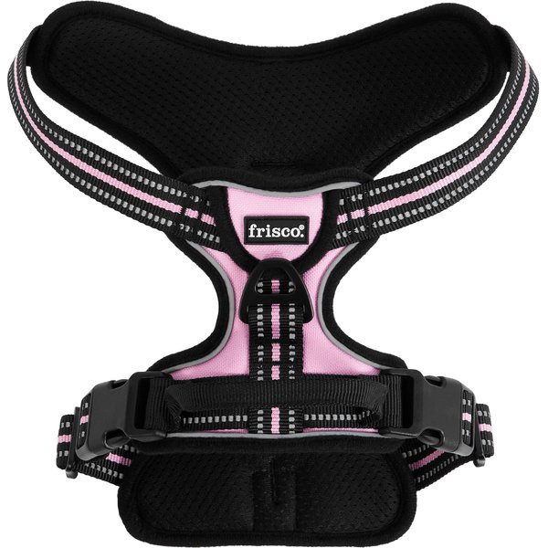 FRISCO Padded Reflective Harness, Pink, Medium - Chewy.com