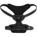 Frisco Padded Reflective Harness, Black, Large, Neck: 17.5 to 31.5-in, Girth: 27 to 32-in
