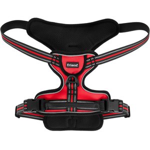 Frisco Padded Reflective Harness, Red, Extra Large, Neck: 21.5 to 37.5-in, Girth: 32 to 42-in