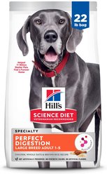Hill's Science Diet Adult Perfect Digestion Large Breed Chicken Dry Dog Food, 22-lb bag