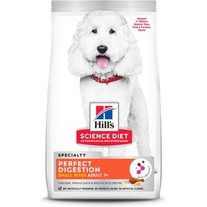 Hill's Science Diet Adult 7+ Youthful Vitality Chicken & Vegetable Stew Canned  Dog Food, 12.5 oz., Case of 12