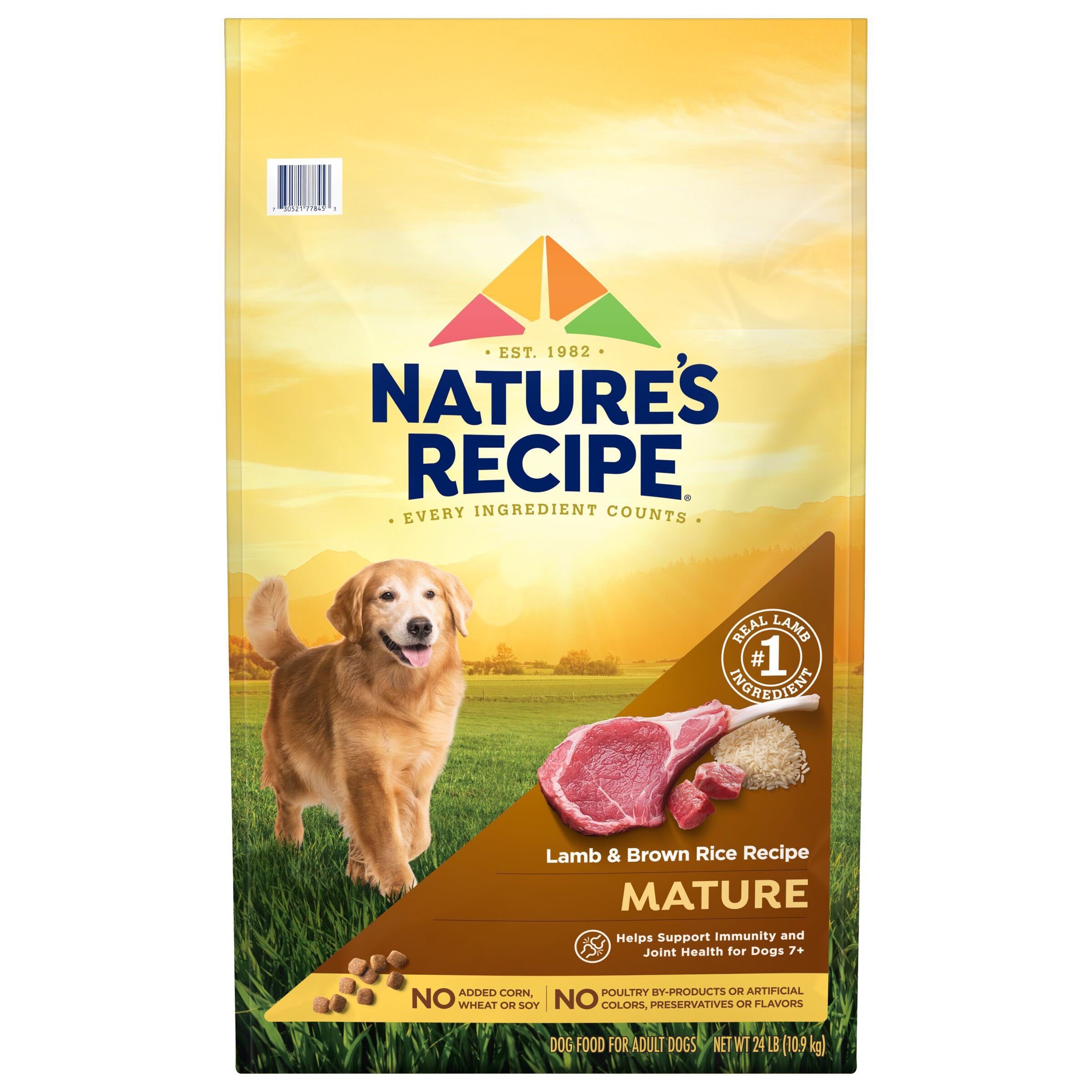 NATURE'S RECIPE Mature Lamb & Rice Recipe Dry Dog Food Customer