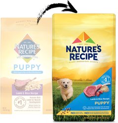 Nature's Recipe Puppy Lamb & Rice Recipe Dry Dog Food, 4-lb bag slide 2 of 9
