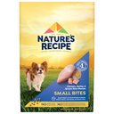 Nature's Recipe Small Bites Chicken & Rice Recipe Dry Dog Food, 12-lb bag