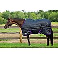 TuffRider Kozy Komfort Stable Horse Blanket, Black, 78-in