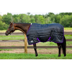 TuffRider Kozy Komfort Stable Horse Blanket, Black, 81-in