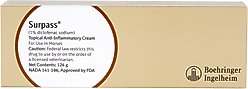 Surpass (1% Diclofenac Sodium) Topical Cream for Horses, 124 g, 1 Tube