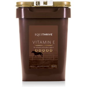 Equithrive Vitamin E Pellets Horse Supplement, 10-lb tub
