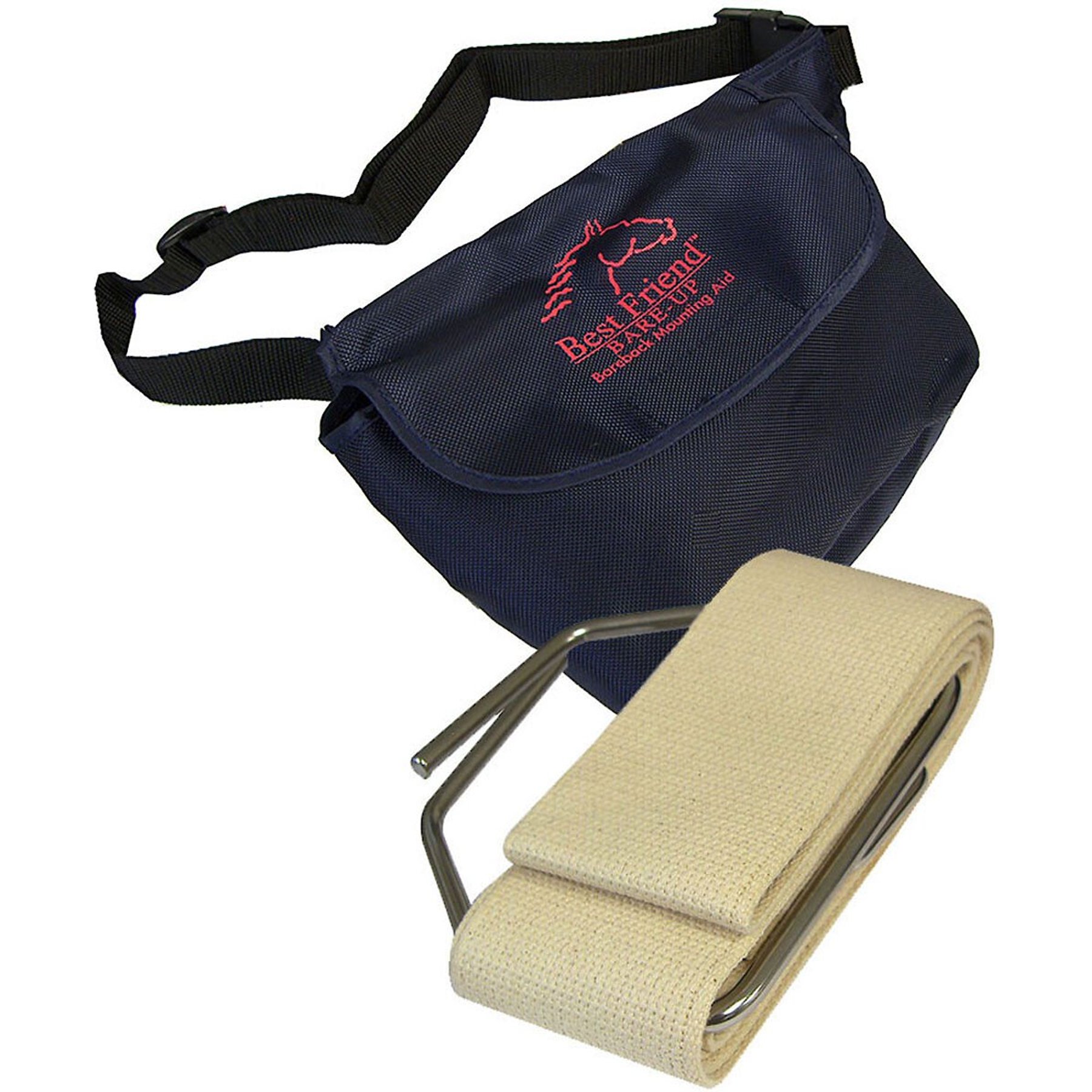 Best Friend Bare-Up Mounting Horse Aid, Navy