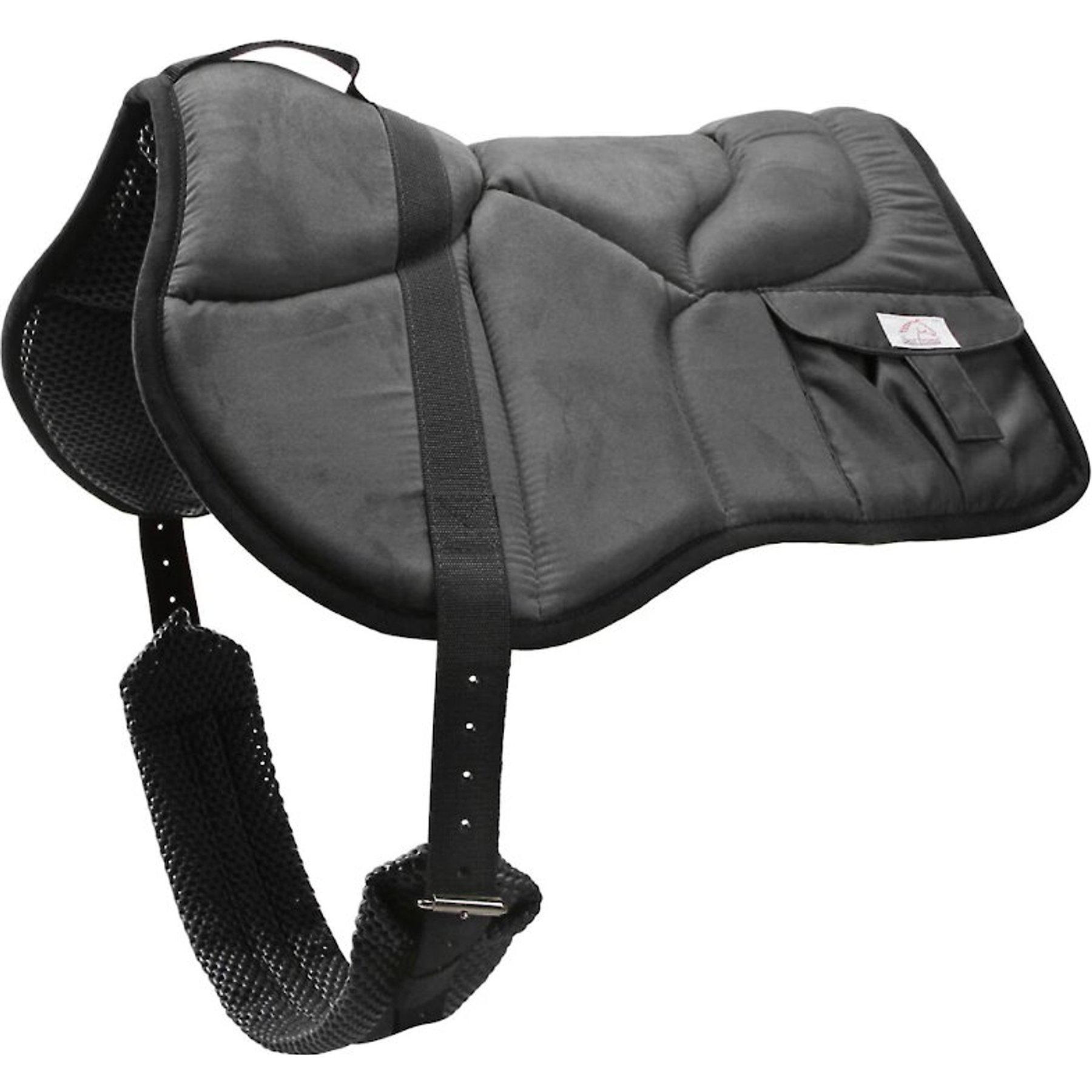 Best Friend Western Style Bareback Horse Pad, Black, Horse