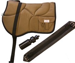 Best Friend Western Style Bareback Horse Pad, Brown, Horse