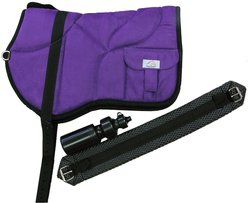 Best Friend Western Style Bareback Horse Pad, Purple, Horse