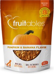 Fruitables Pumpkin & Banana Flavor Dog Treats, 12-oz bag slide 1 of 7