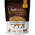 Fruitables Grilled Bison Flavor Dog Treats, 12-oz bag
