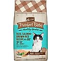Merrick Purrfect Bistro Healthy Grains Real Salmon + Brown Rice Recipe Adult Dry Cat Food, 12-lb bag