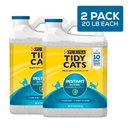 Tidy Cats Instant Action Scented Clumping Clay Cat Litter, 20-lb jug, case of 2