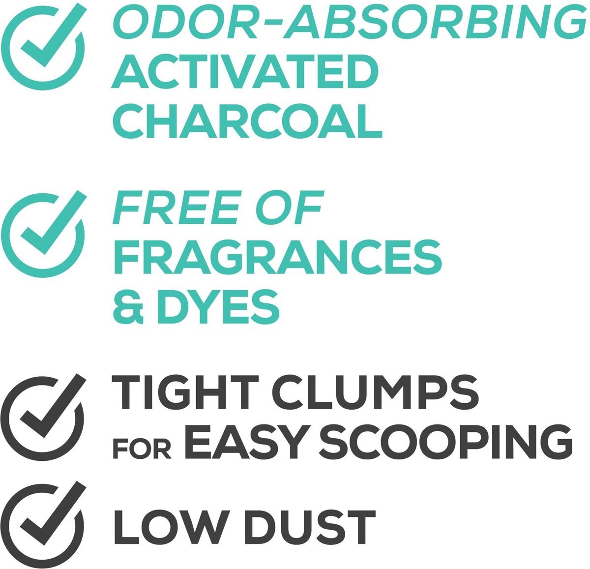 TIDY CATS Glade Tough Scented Clumping Clay Cat Litter, 20lb jug, case