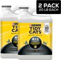 Tidy Cats 4-in-1 Scented Clumping Clay Cat Litter, 20-lb jug, case of 2