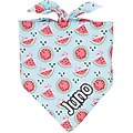 Frisco Watermelons Personalized Dog & Cat Bandana, Small