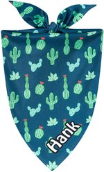 Frisco Cactus Personalized Dog & Cat Bandana, Small