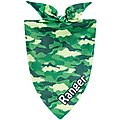 Frisco Green Camo Personalized Dog & Cat Bandana, Small