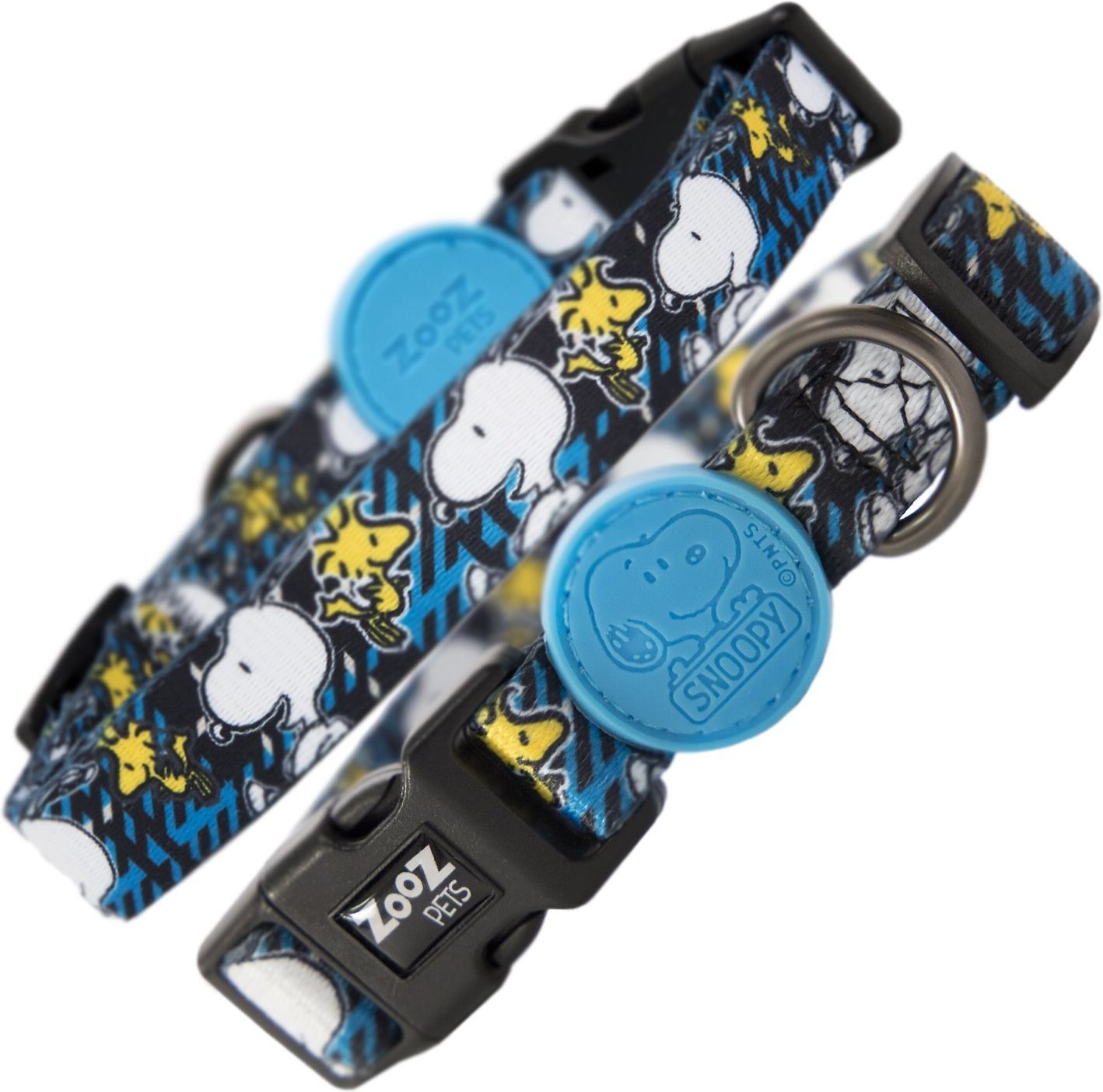 Zooz Pets Snoopy & Woodstock Dog Collar